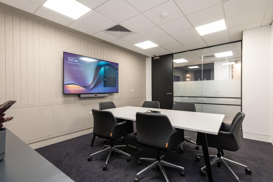 High-end meeting room for corporate London office refurbiahment.jpg